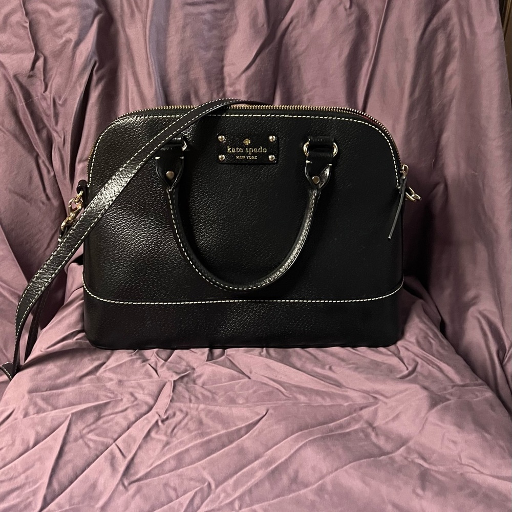 Kate Spade leather pocketbook (used- good condition)